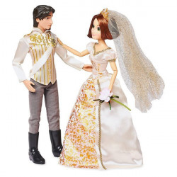 Set de papusi nunta Rapunzel si Eugene 29CM