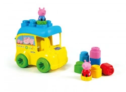 Soft Clemmy-Autobuz Peppa Cu Cuburi - Img 3