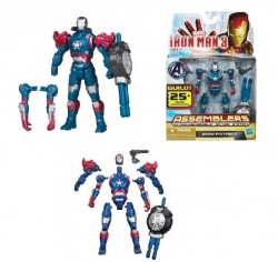 Figurina Iron Man 3 Iron Patriot Assemblers 10cm