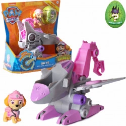 PAW PATROL SKIE VEHICLE + FIGURINA + DINO