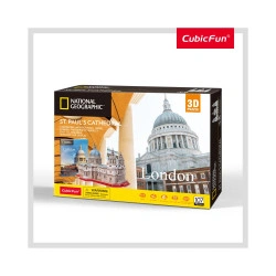 PUZZLE 3D+BROSURA-CATEDRALA ST. PAUL 107 PIESE
