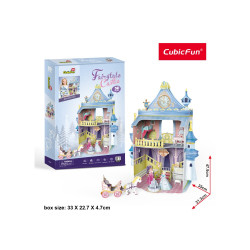 PUZZLE 3D CASTELUL BASMELOR 81 PIESE