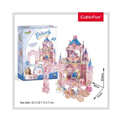 PUZZLE 3D + STICKERE GRADINA SECRETA A PRINTESEI 92 PIESE - Img 2