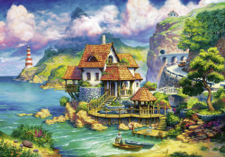 PUZZLE CASA LUI CLIFF, 1000 PIESE