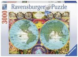 Puzzle Harta Antica, 3000 Piese