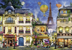 PUZZLE PLIMBARE PRIN PARIS, 18000 PIESE