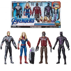 Set 4 figurine Avengers Infinity War, Titan Hero, 30cm
