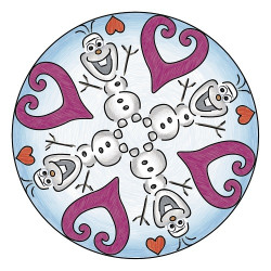 SET DE CREATIE MINI MANDALA FROZEN
