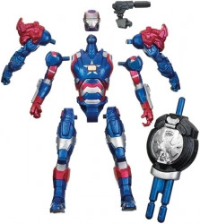 Figurina Iron Man 3 Iron Patriot Assemblers 10cm