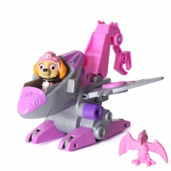 PAW PATROL SKIE VEHICLE + FIGURE + DINO