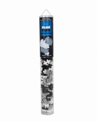 Plus Plus Tonuri De Gri-100 Pcs/Tub
