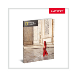 PUZZLE 3D+BROSURA-TAJ MAHAL 87 PIESE