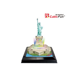 PUZZLE 3D LED STATUIA LIBERTATII 37 PIESE