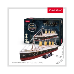 PUZZLE 3D LED TITANIC 266 PIESE - Img 2