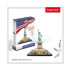 PUZZLE 3D STATUIA LIBERTATII (NIVEL MEDIU 39 PIESE) - Img 2