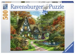 PUZZLE CABANA TOAMNA, 500 PIESE - Img 2