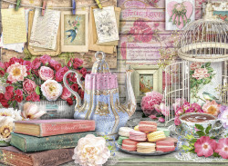 PUZZLE PETRECERE CU CEAI, 500 PIESE