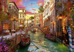 PUZZLE VENETIA ROMANTICA,1000 PIESE