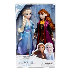 Set de papusi Elsa si Anna Frozen II 29CM