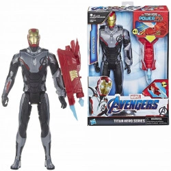 Figurina IRON MAN + Lansator 30 CM cu sunet
