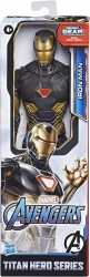 Figurina Iron Man negru/auriu, 30cm