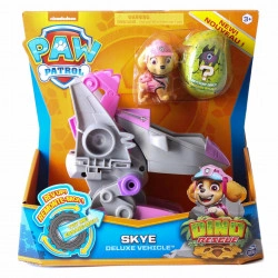 PAW PATROL SKIE VEHICLE + FIGURE + DINO