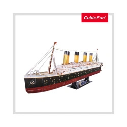 PUZZLE 3D LED TITANIC 266 PIESE - Img 3