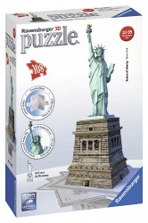 PUZZLE 3D STATUIA LIBERTATII 108 PIESE - Img 2
