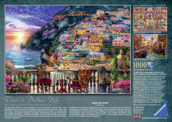 PUZZLE CINA IN POSITANO, 1000 PIESE