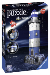 Puzzle Farul Noaptea, 216 Piese