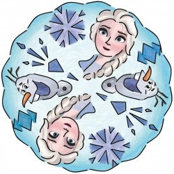 SET DE CREATIE MINI MANDALA FROZEN II - Img 2