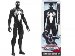 Figurina Spiderman costum negru