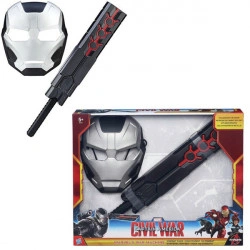 Masca Iron Man Warmachine + Arma