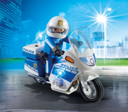 Motocicleta Politiei Cu Led