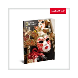 PUZZLE 3D+BROSURA-PIATA SAN MARCO 107 PIESE - Img 3