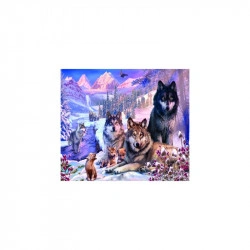 PUZZLE FAMILIE LUPI IARNA, 2000 PIESE - Img 2