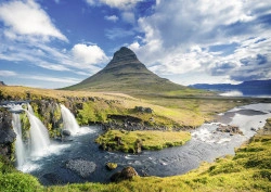 PUZZLE KIRKJUFELL ISLANDA, 1000 PIESE - Img 2