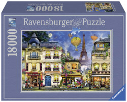 PUZZLE PLIMBARE PRIN PARIS, 18000 PIESE
