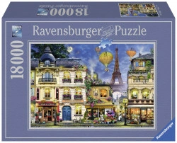 PUZZLE PLIMBARE PRIN PARIS, 18000 PIESE