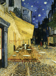 PUZZLE VINCENT VAN GOGH: TERASA IN NOAPTE, 1000 PIESE