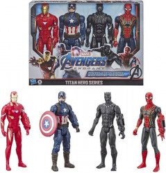 Set 4 figurine Avengers Endgame, Hasbro, 30cm 