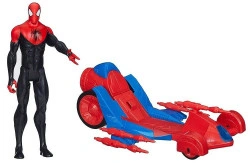 Set figurina Spiderman + masina turbo