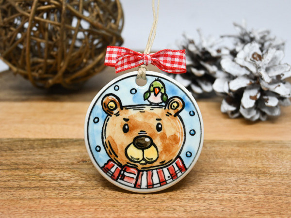 Ornament pentru brad cu ursuleț