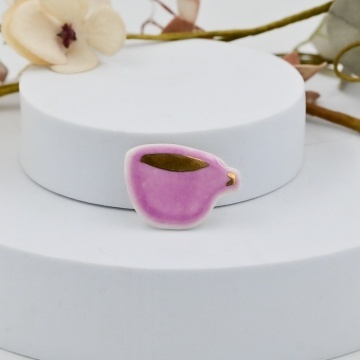 Mărțișor cană cu cafea colorată - Img 2