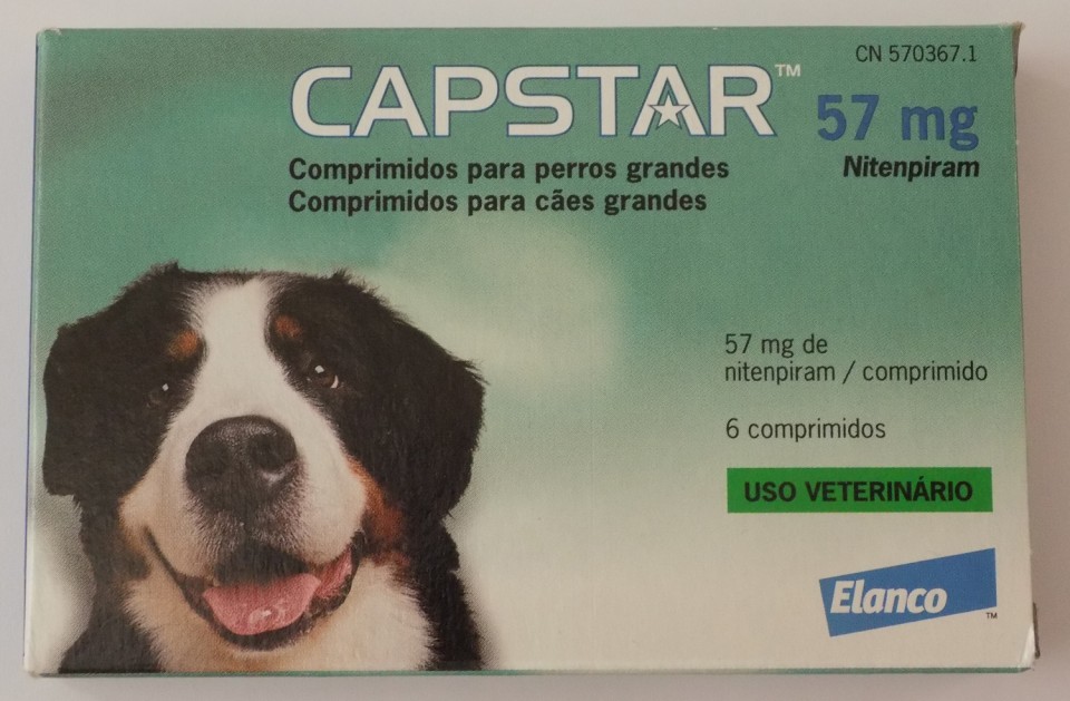 Capstar Flea Treatment Tablets for Dogs 6 tablets free shipping