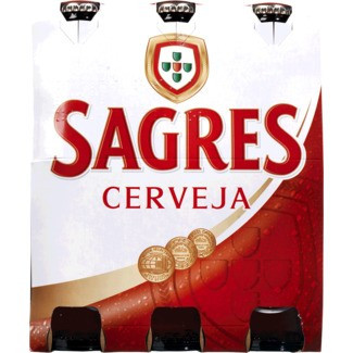 Cerveja Preta Mini SAGRES Pack 6 unidades emb.25cl, Compre no 360hyper