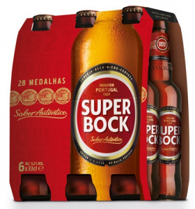 Cerveja Super Bock - Pack 6x33cl