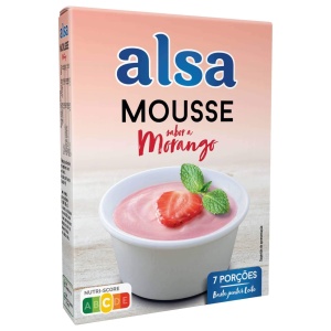 Mousse de Morango "Alsa" - 150gr
