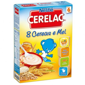 Nestle "Cerelac" 8 Cereals and Honey - 250gr