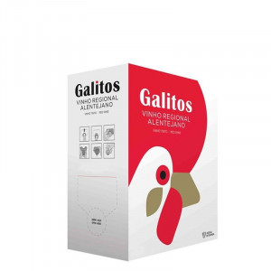 Rotwein aus dem Alentejo Galitos BAG-IN-BOX - 5 Lt